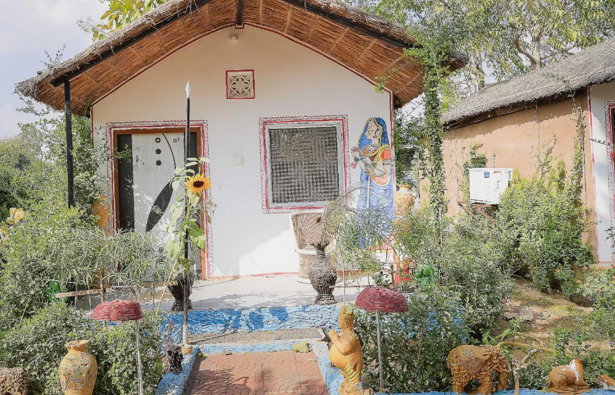 Hotel O Vaishnav Village Camps Pushkar Exterior photo